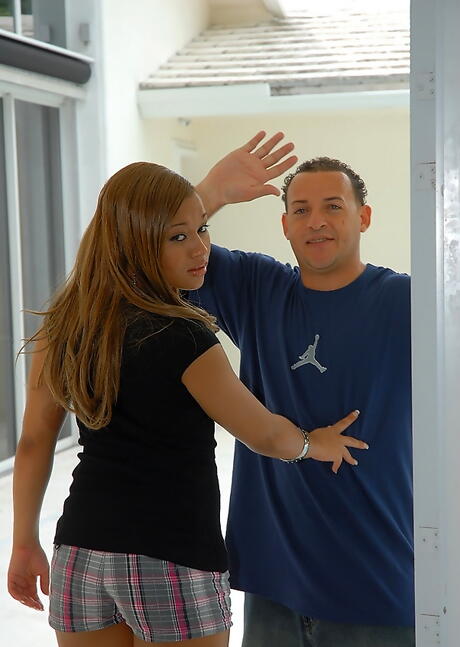 Sultry latin Asia fucked after hot suck 