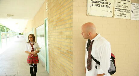 Deluxe canadian Capri Cavanni rammed after hot blowjob 