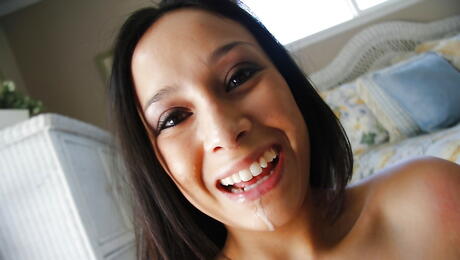 Very attractive american milf Cammie Rhodes drilled by cock 