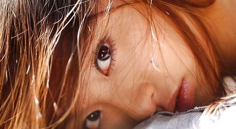 Foxy japanese teen Hikaru Koto exhibits small tits and hot butt 