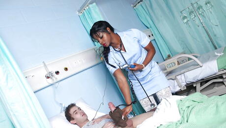 Delightful philippine milf Jasmine Webb in uniform fucked by big rod after good blowjob 