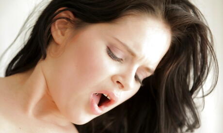 Luscious lesbians Jenna J Ross and Karlie Montana licking tight pussies during hot lesbian sex 