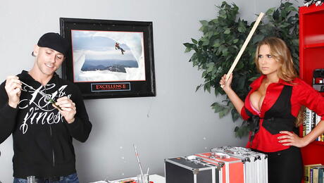 Alluring milf Alanah Ra fucking with dude 