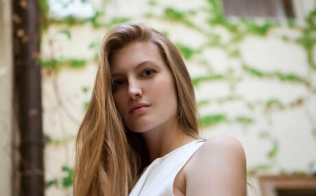 Excellent redheaded teen Bretona in hot undies likes some hot foot fetish 