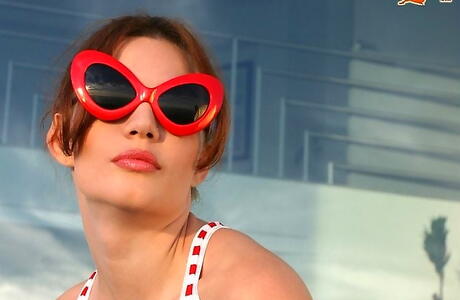 Adorable british cutie Danielle Riley in erotic gallery