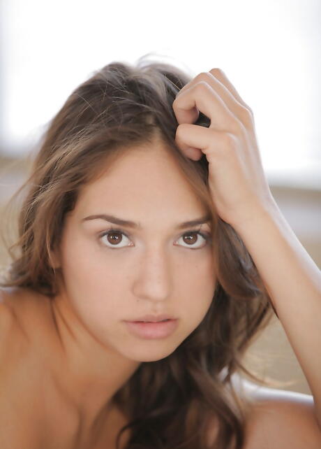 Slim american teen Sara Luvv exhibits her ass in fancy skirt and jerking off 