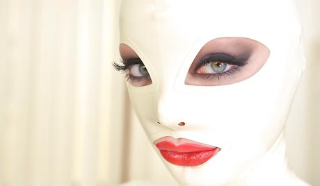 Curious british milf Latex Lucy in uniform in bdsm action 