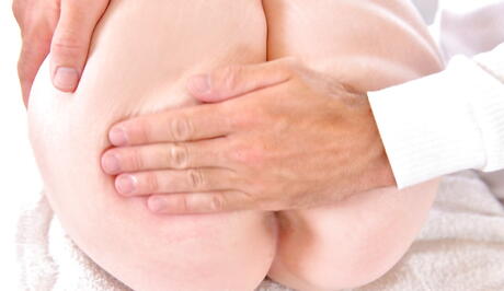 Sexy british redheaded teen Ella Hughes loves spanking 