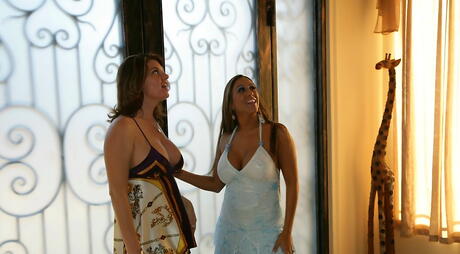 Very attractive american milf Alisandra Monroe in sexy skirt banged after good blowjob 