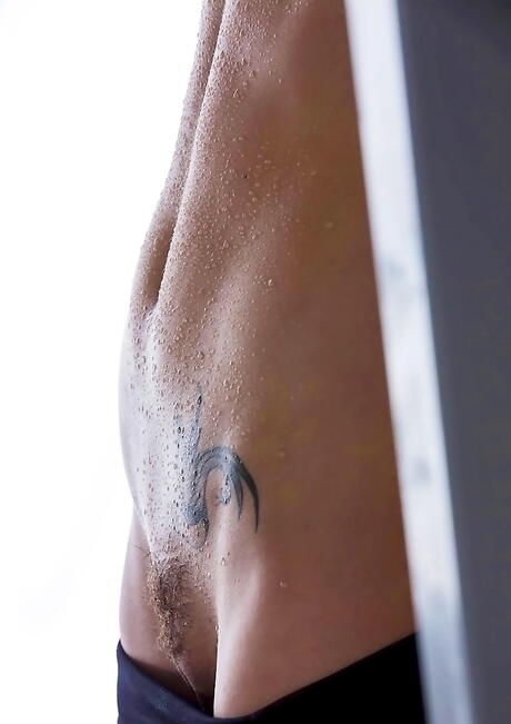 Excellent american babe Malena Morgan in hot lingerie bares big tits and spreads her legs 