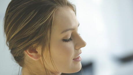 Very attractive pornstar Timea Bella in sexy panties 