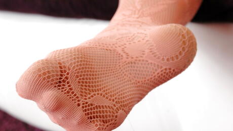 Sexy milf lesbians Carmen Croft and Paige Delight in stockings in strapon fucking scene 