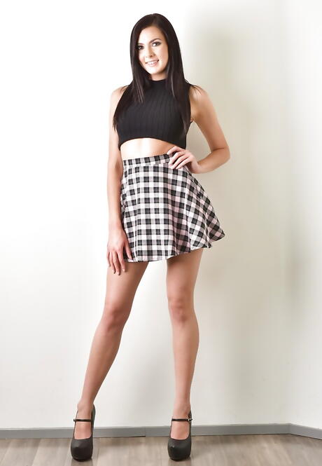 Inviting canadian pornstar Marley Brinx in hot posing gallery