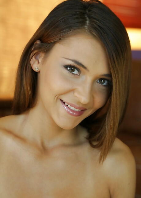 Foxy hungarian amateur Alexis Brill hard fucked after sucking cock 