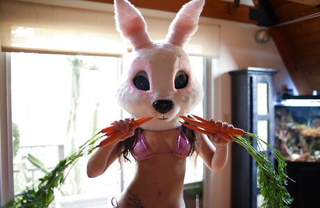 Evil Angel: Zachwycająca amerykańska laska Gabriella Paltrova w seksownym pozowaniu przed kamerą