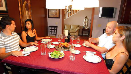 Stunning latina wife Shazia Sahari in hardcore sex action 