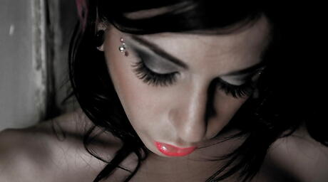 Nysgerrig amerikansk Milf Joanna Angel i sexet sexet undertøj
