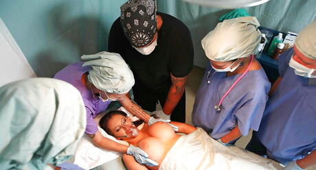 Uitstekende Amerikaanse Jenna Presley ramde na een goede zuigen
