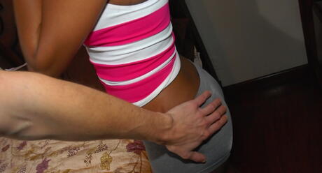 Superb American Hottie Ashlynn Sixxx zeigt ihren Arsch
