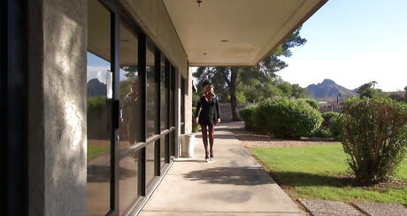 超絶アメリカンブロンド主婦サンドラ・オッターソンの野外フェラチオ
