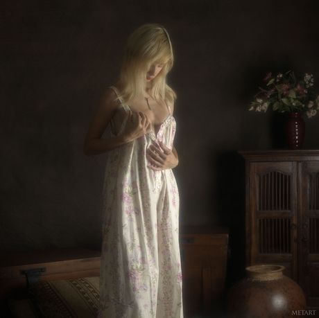 Slender teen Jane A models totally naked without embarrassment