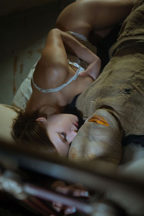 Victoria Daniels and her girlfriend are having a wild time with their toys