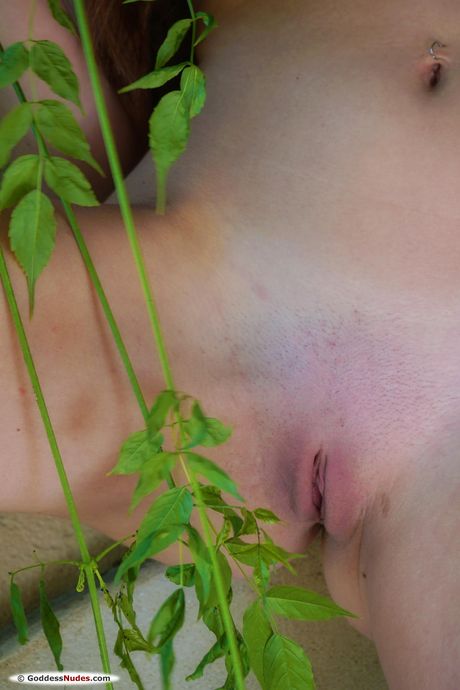 Petite teen Leonella goes naked with self-assuredness