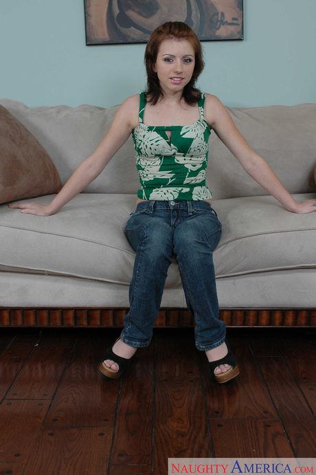 Petite blonde Lexi Belle shows her tiny tits and gets her pussy licked