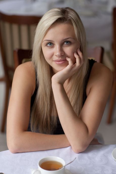 Luciana A is a beautiful girl with a slim figure and a slender body