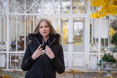 Nimfa removes her lingerie and heels to pose nude