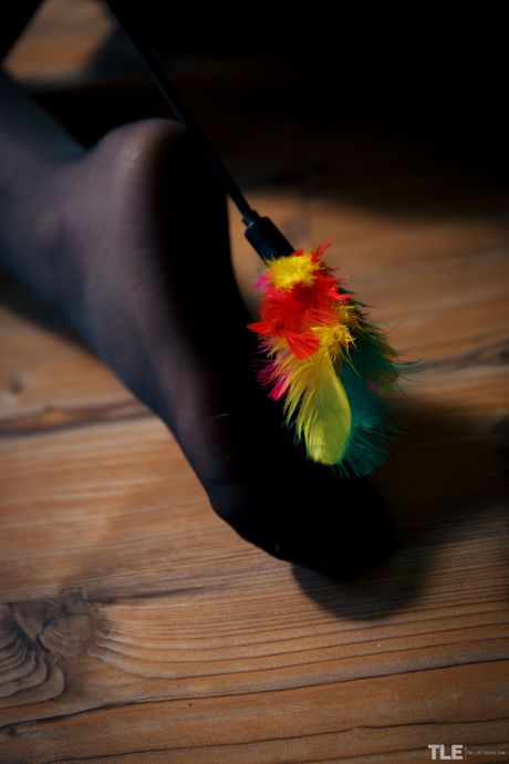 Selena strips off her sexy black dress and exposes her big tits and pussy