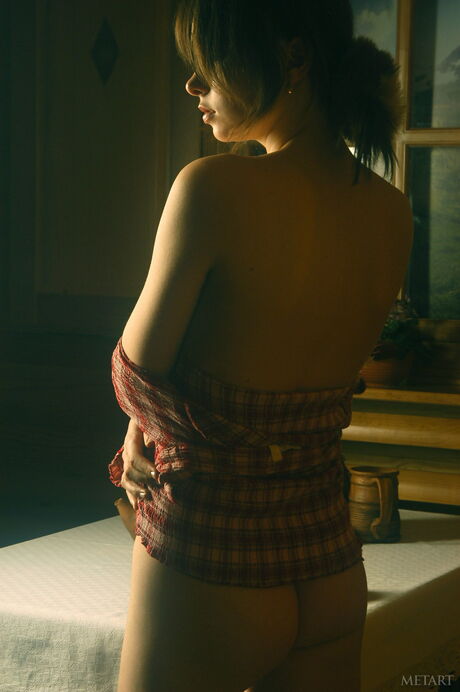 Ukraińskie piękno Anna S jest naga z urokiem
