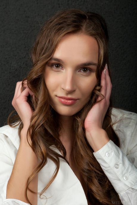 Ukrainian girl Patsy A exhibits her big tits and tight ass in the nude