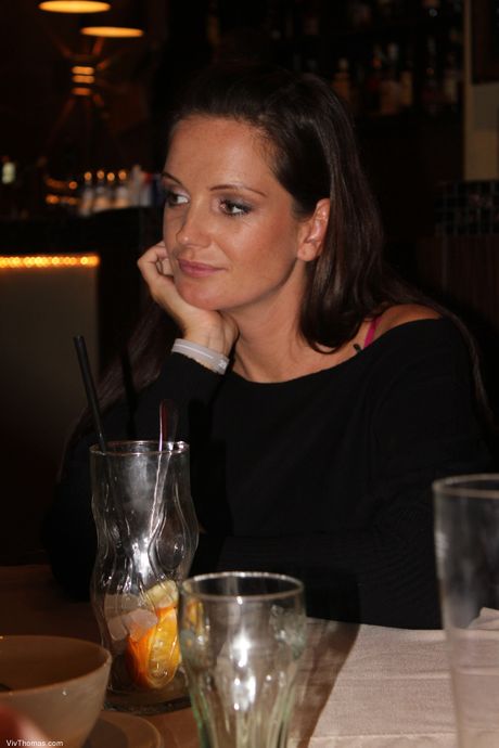 Tempting teen Blue Angel & Ivana Sugar have lesbian sex on a couch in a hotel room