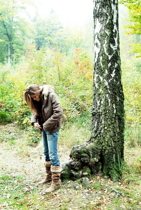 The Life Erotic: Sexy blonde Christine poses nude in her boots & shows her big tits & ass