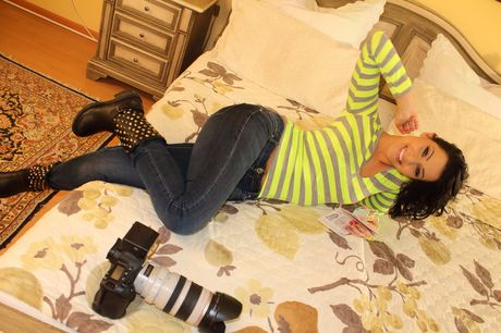 Hot teen girls Cindy Hope & Eufrat A get naked in boots on a balcony