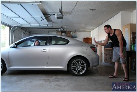 Latina cougar Francesca Le seduces and bangs her sons friend