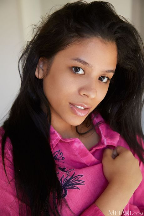 Alluring teen Karin Torres reveals her hot body and poses nude