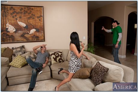 Latina babe Anissa Kate gets her shaved pussy drilled