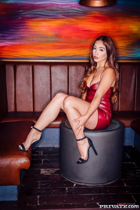 Private: Sexy Spanish babe Ginebra Bellucci gets her hairy pussy and ass fucked