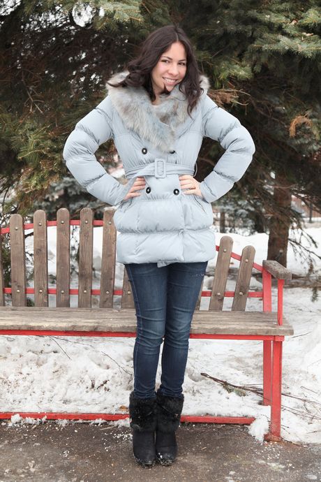 Alluring teen Fox A gets naked in a pair of boots and a dress