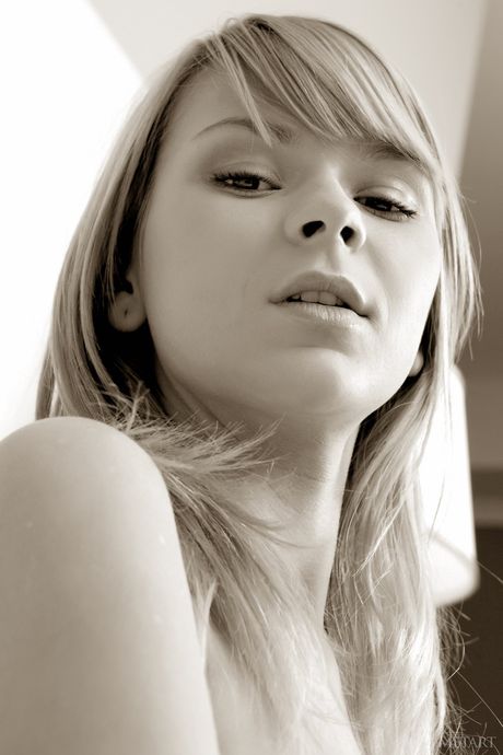 Russian belle Paloma B models totally naked with grace