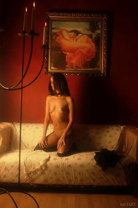 Pretty teen Nancy M models totally naked with conviction