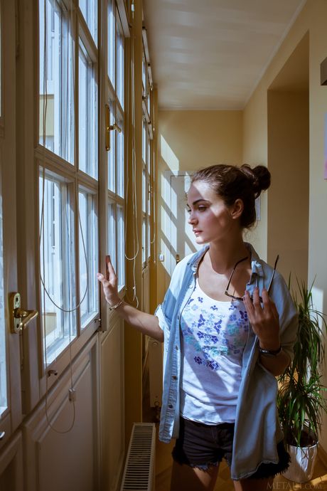 Onorin is a beautiful woman with a slim figure and a pair of big tits