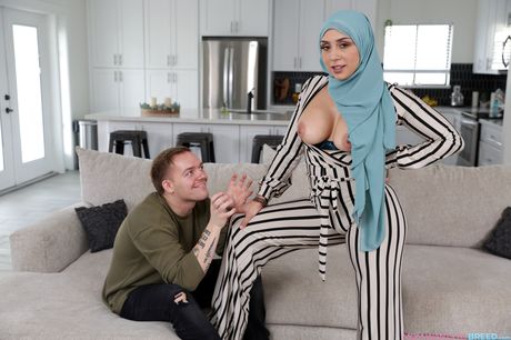 Curvy mom Lilly Hall gets her big tits and pussy fucked by her stepson