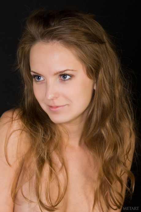 Blonde teen Ilze A and her girlfriend Bianca B get naked in white stockings