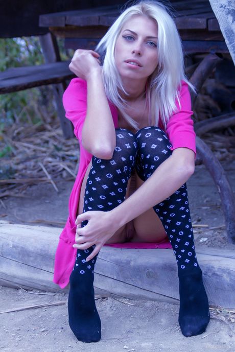 Vasilisga is a beautiful girl with a slim figure and a slender body