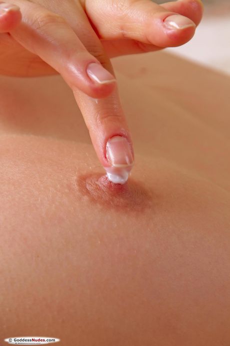 Innocent teen Lily C shows her beautiful body in the bathroom while naked