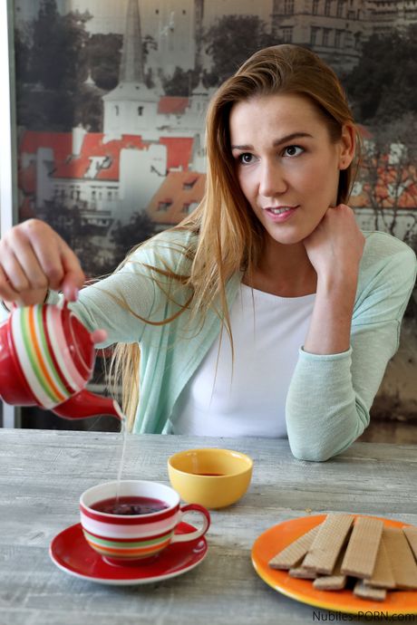 Czech teen Alexis Crystal gets her pussy rammed doggystyle