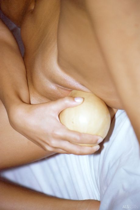 Sweet amateur teen Eva oils up her big tits and toys her pussy in the shower